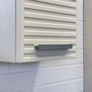 Шкаф подвесной Comforty Касабланка 25 серый шёлк