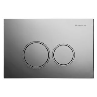 Клавиша смыва Aquanika Basic R-type 01.02.19 хром