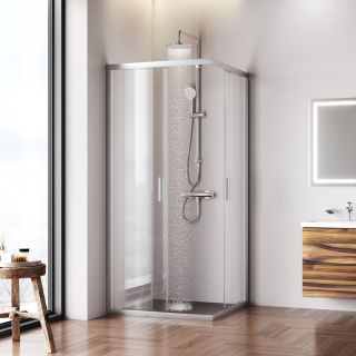 Душевой уголок Am.Pm Gem W90G-403-9090MT 90x90 см без поддона хром матовый