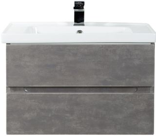 Подвесная тумба под раковину Art&Max Techno 90см айс какао AM-Techno-900-2C-SO-FC305