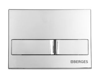 Комплект Berges 4в1 043237: инсталляция NOVUM 525 кнопка L3 хром глянец унитаз VENTAS Rimless сидение дюропласт Ventas Slim SO