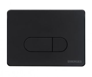 Комплект Berges 4в1 047235: инсталляция NOVUM 525 кнопка D5 SoftTouch чёрная унитаз EGO Rimless сиденье Toma Slim SO