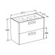 Тумба под раковину Roca GAP 70 см ZRU9302878 белый глянец