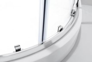 Душевой уголок Cezares MOLVENO-R-22-90+30-P-Cr