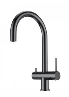 Смеситель для кухни Wonzon & Woghand WW-3211-BGG c подключением фильтра тёмный графит