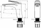 Смеситель для раковины Comforty хром FC074A-CCT