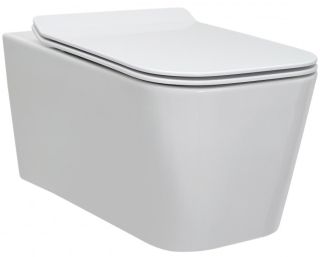 Комплект Berges 4в1 043223: инсталляция NOVUM525 кнопка F3 хром глянец унитаз Floe Rimless сидение Floe Slim SO