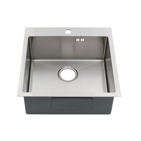 Мойка R5050H Melana ProfLine 3,0/200 сатин в комплекте с коландером