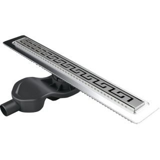 Душевой лоток Berges Wasserhaus B1 Antik 090125 70 Матовый хром