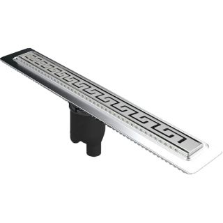 Душевой лоток Berges Wasserhaus B1 Antik 091025 70 Хром глянец