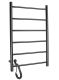 Полотенцесушитель электрический Domoterm Аврора DMT 109-6 50x71 EK L чёрный
