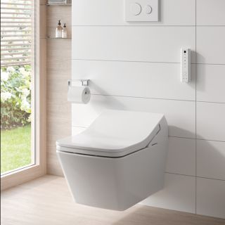 Электронная крышка-биде TOTO Washlet SX TCF796CG#NW1 с дистанционным управлением белый