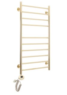 Полотенцесушитель электрический Domoterm Медея П10 500x1000 EL золото