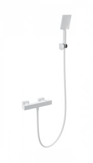 Смеситель для душа Wonzon & Woghand Stay 3 WW-B2062-A-MW с термостатом белый матовый