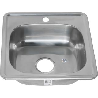 Мойка 4848 Melana 0,6/160 хром с сифоном (021 t *15)