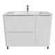 Напольная тумба с раковиной IDDIS Edifice EDI10WFi95K 100см белый