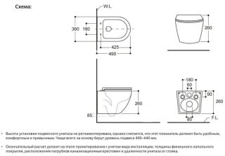 Подвесной унитаз Avimano Ambition 1000052 безободковый чёрный матовый