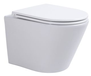 Подвесной унитаз Avimano Intuition 1000070 безободковый белый глянец