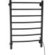 Полотенцесушитель электрический Domoterm Калипсо П7 500x750 чёрный