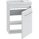 Подвесная тумба под раковину Санта Омега 207036 40 см белый