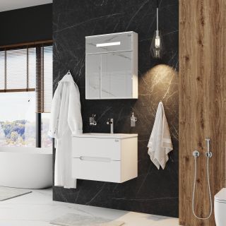 Подвесная тумба под раковину Onika Айленд 106114 60см белый