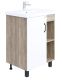 Напольная тумба под раковину Onika Тимбер 106140 60см белый матовый/дуб сонома