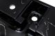 Раковина над стиральной машиной Stella Polar Солярис SP-00001729 60см чёрный мрамор