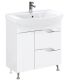 Напольная тумба под раковину Onika Веронэлла 107514 75см белый