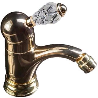 Смеситель для биде Boheme Crystal золото 286-CRST