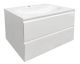 Подвесная тумба под раковину Эстет Malta ФР-00006323 80см два ящика белый