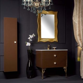 Тумба под раковину Armadi Art Neoart 110см шоколад 831-110-DB