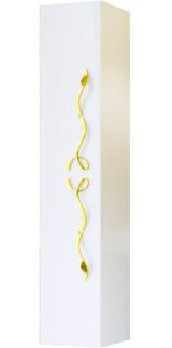 Пенал подвесной Clarberg Due Amanti DUE0525W 25x120см белый