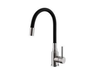 Смеситель для кухни Alveus FLEXA SAT 1147023 черный