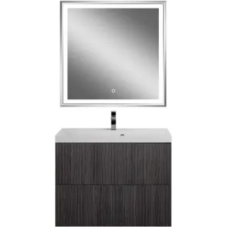 Тумба под раковину ArtMax Verona AM-Verona-Push-800-2C-SO-KD 80 см кадена дарк