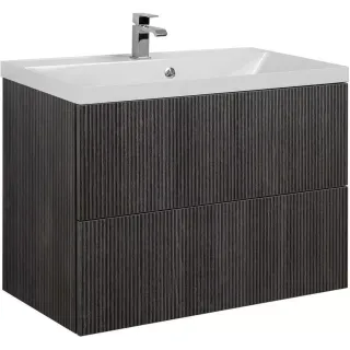 Тумба под раковину ArtMax Verona AM-Verona-Push-800-2C-SO-KD 80 см кадена дарк