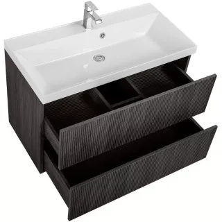Тумба под раковину ArtMax Verona AM-Verona-Push-900-2C-SO-KD 90 см кадена дарк