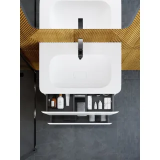 Тумба под раковину ArtMax Sanremo AM-Sanremo-800-2C-SO-BL 80 см белый