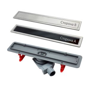 Душевой лоток Pestan Confluo Premium Black Glass Line 650