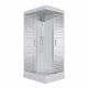 Душевая кабина Triton Квадро Щ0000064615 100x80 см профиль белый стекло с узором
