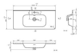 Напольная тумба под раковину Brevita Risacca Pistachio 100 УТ000026422 фисташковый