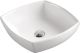 Раковина накладная SantiLine SL-1044 42см белый