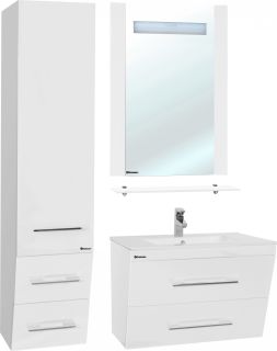 Пенал Bellezza Берта 40см белый 00000007278