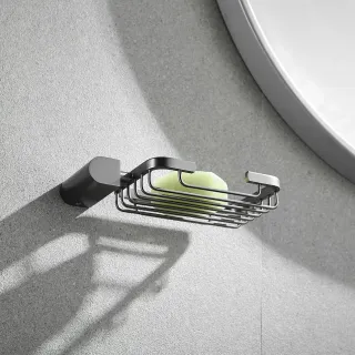 Мыльница Rose RG1704T пепельный