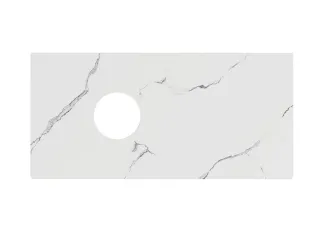 Столешница Kerama Marazzi Plaza Classic Монте Тиберио CO5.SG50008220R\100 100 см белый натуральный