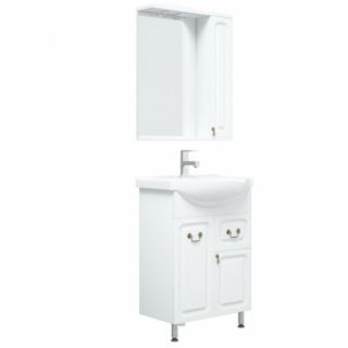 Тумба под раковину Corozo Элегия 60см белый SD-00000010