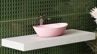 Накладная раковина Salini Noemi S-Sense 1101103GRF 56см RAL полностью