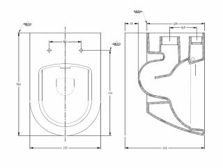 Подвесной унитаз Serel Saphire SP26SL белый