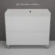 Тумба под раковину напольная Style Line Манхэттен ЛС-00002368 100 см белый матовый
