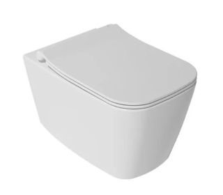Подвесной унитаз Isvea Vea Cubo 10VA02001SV безободковый белый