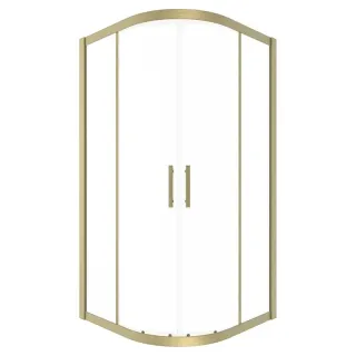 Душевой уголок Timo T44 90x90 см золото матовое